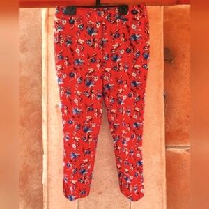 Dalia Floral Ankle Length Pants